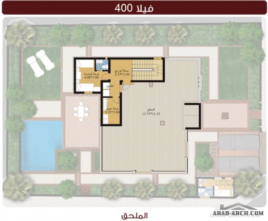 مشروع ففل مشارف جده مسحه 400 متر