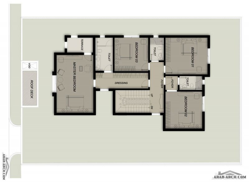 مشروع فيلات ريتاج التصميم العثماني + المخططات