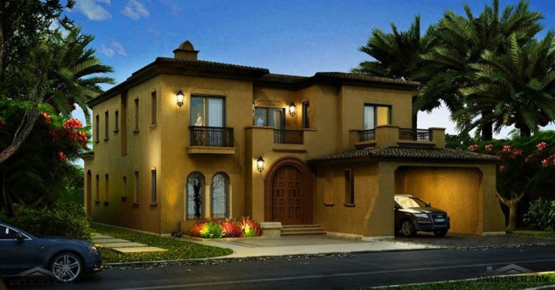 بلانات ومخطط Villa Type 12 - Uptown