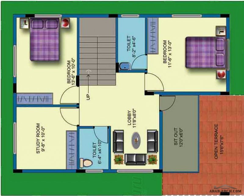 30x40 House Plans Amazing Design -floor plans