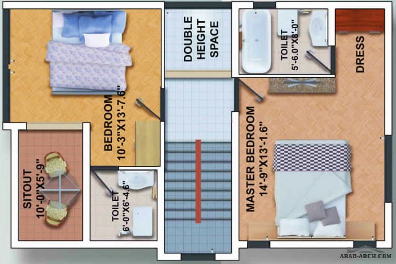 modern villa design + floorplans