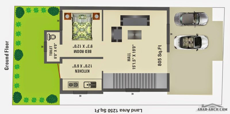 Individual Home with 3 BHK 