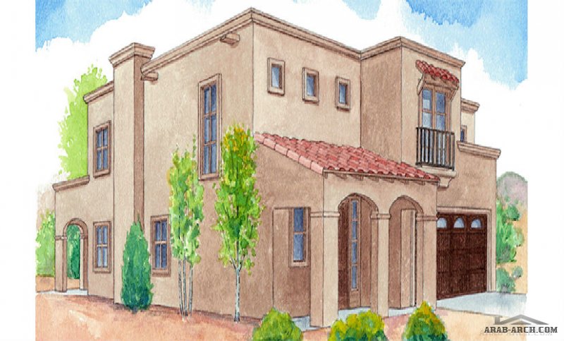 2-story house plan opens up with a grand entry and elegant staircase.