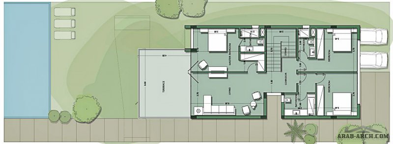 VILLA C4 FLOOR PLANS