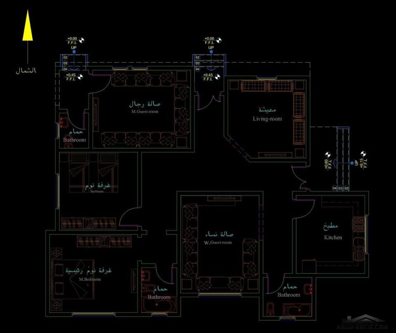 تصميم خرائط المنازل المهندس اشرف العماري تصميم بيت ليبيى