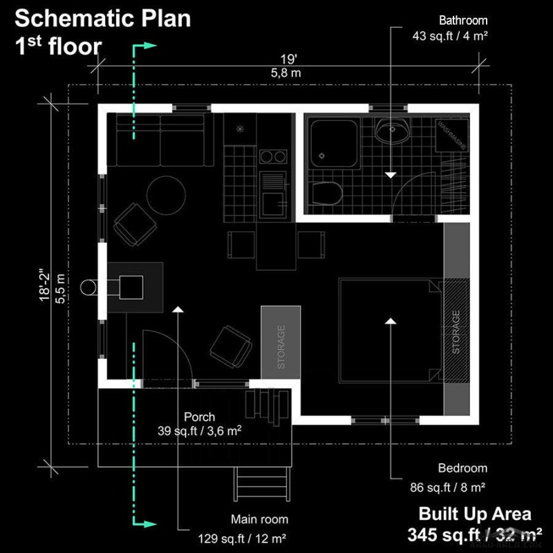 Cool Small Cottages and tiny Floor Plans