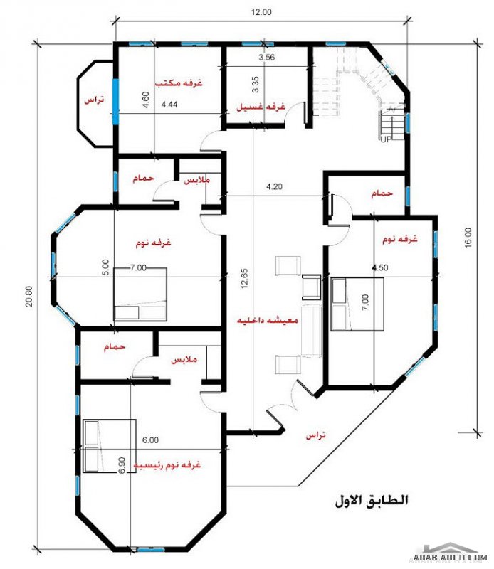 فيلا المدينة المنورة - تصميم خاص لاحد العملاء