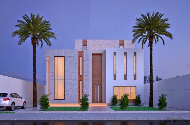 واجهات خاصة و مميزة فيلات من اعمال شركة ثُلث مهندسون ومعماريون