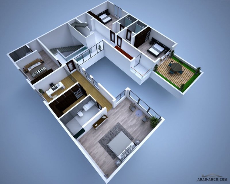 فيلا بالواجهات و الخرائط من مبادرة  تطوير المخططات 2 مهندس مساعد القفاري