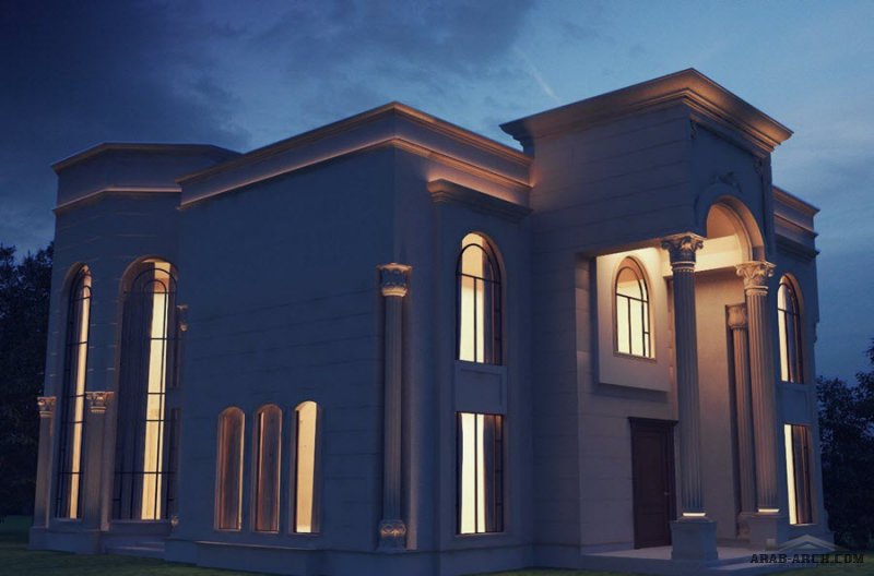 السكن للإستشارات الهندسية تصاميم  واجهات مودرن فلل حايل