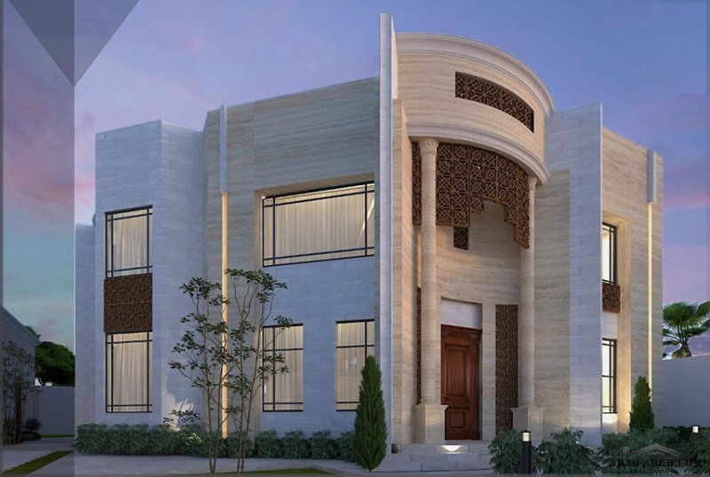 السكن للإستشارات الهندسية تصاميم  واجهات مودرن فلل حايل