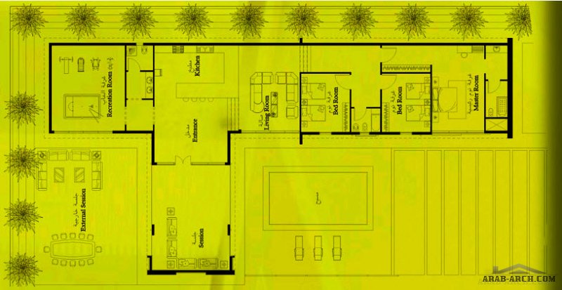 تصميم استراحة خاصة ▪️المدينة المنورة تصميم استراحة خاصة ▪️المدينة المنورة - ‏‏‏‏استديو فورم للتصميم والتخطيط المعماري 