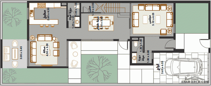 خيالا-المهندية الشركة الأولى لتطوير العقارات سكني فيلا نموذج 2 الارض 250 م2