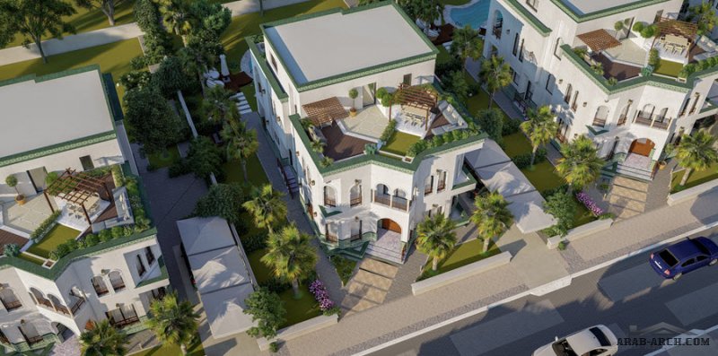 فيلا منفصلة كمبوند لافيردى العاصمة الإدارية La Verde Casette New Capital من تصميم وتنفيذ شركة لافيردى إيجبت العقارية