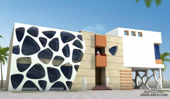 الاعمال المعمارية - تصميمات خارجية (2) Dr. Luai Jubori