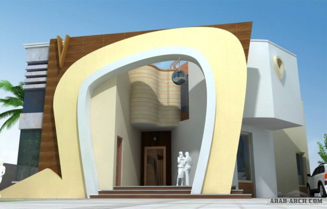 الاعمال المعمارية - تصميمات خارجية (6) Dr. Luai Jubori