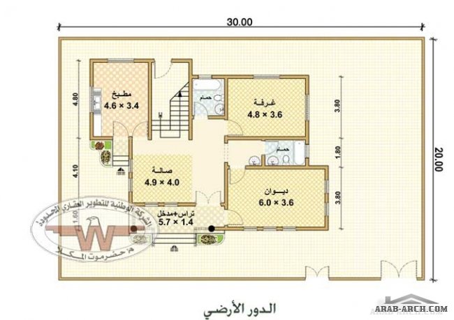 فيلا الجوهرة دورين نموذج + المخطط