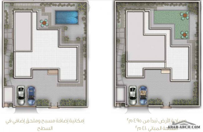 فيلا الجوار (2) بالمدينه المنورة المخطط + التصميم الداخلى