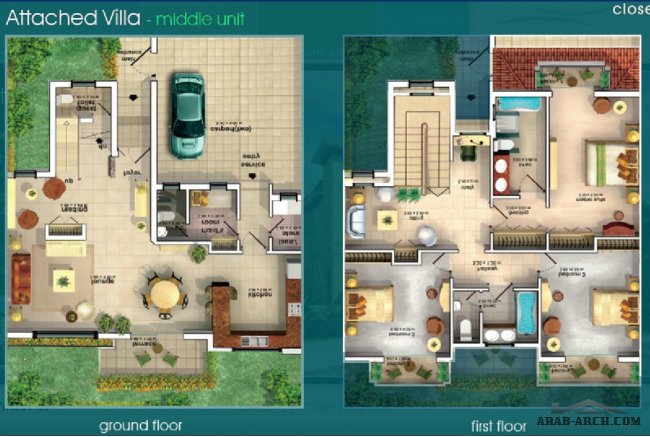 Gallery Villas Floor Plans dubai sports city