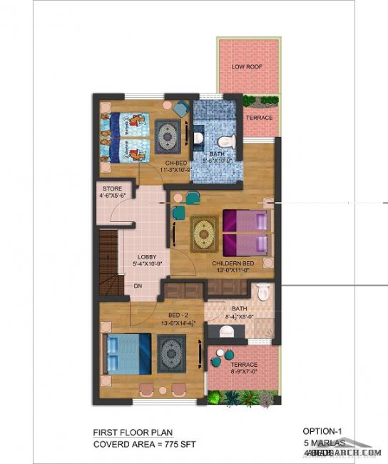  Four Beds - park view villas + floor plans