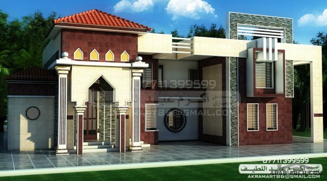 روائع التصميمات الخارجية - مهندس معمارى اكرم عبد اللطيف