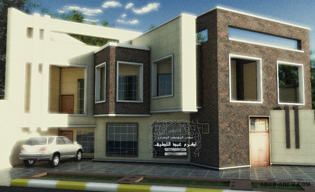 روائع التصميمات الخارجية - مهندس معمارى اكرم عبد اللطيف