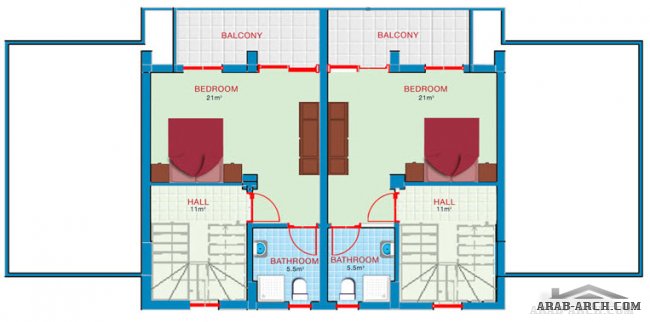 VILLAS DESIGN FLOOR PLANS