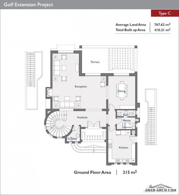 villa c - Golf Extension Project - Palm Hills October 