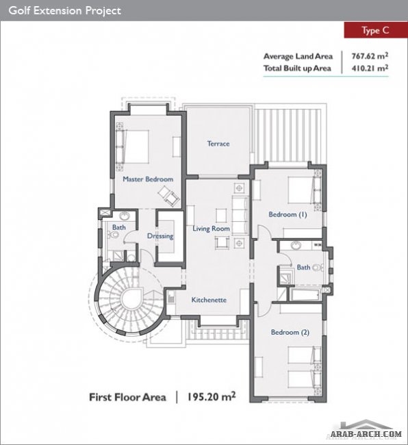 villa c - Golf Extension Project - Palm Hills October 