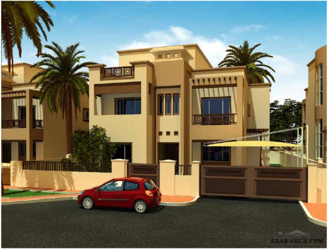 مخطط الفلل الفاخرة (1) Luxury Villas Plans Jannat Al Hussain City