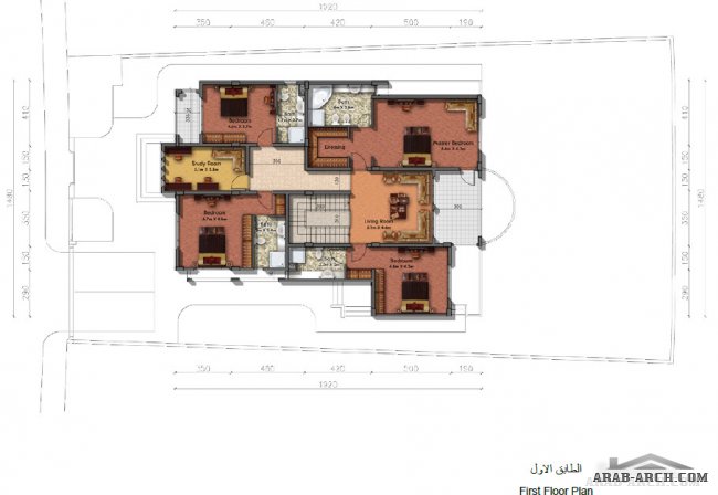 مخطط الفلل الفاخرة (2) Luxury Villas Plans Jannat Al Hussain City