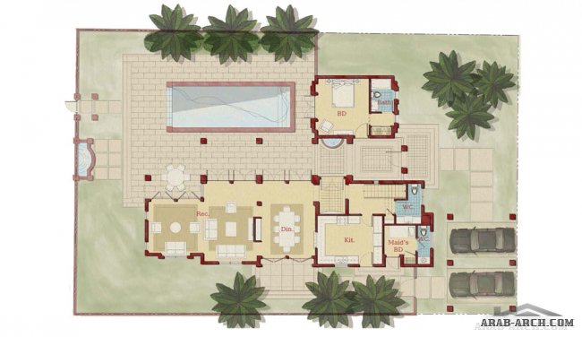  Teegan floor plans Size : 380 Villa