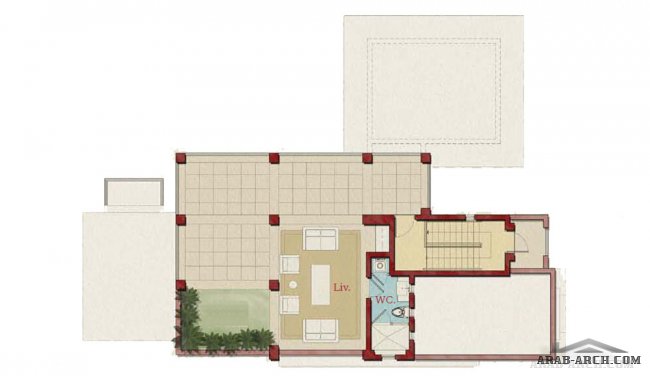  Teegan floor plans Size : 380 Villa