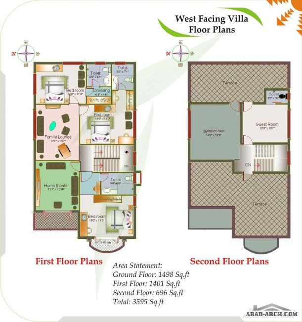 Luxury Spanish Villas + floor plans -2