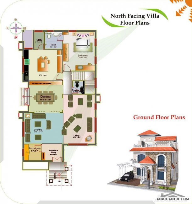 Luxury Spanish Villas + floor plans -3