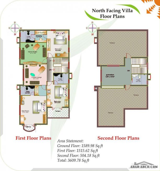 Luxury Spanish Villas + floor plans -3