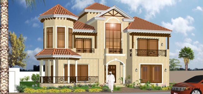 واجهات فلل VILLAS  FRONT VIEW