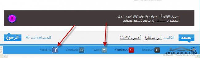 شرح مصور  كيفية الاشتراك والمشاركة بالموقع