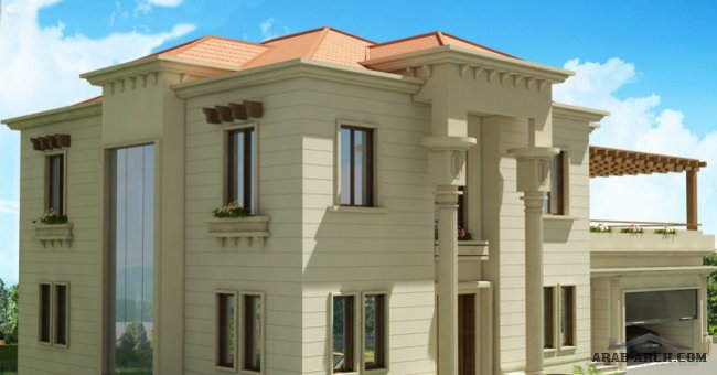 منظور فيلا رائع من الفارس للهندسه Private Residence 