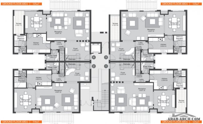 Eastown Residences - Duplex villas