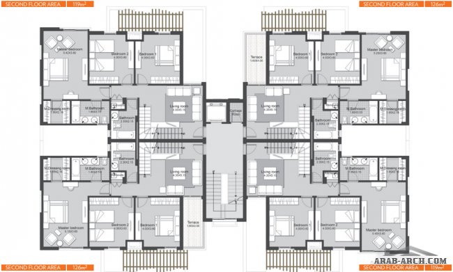 Eastown Residences - Duplex villas