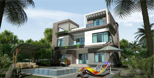 Total Area: 390 m2 - West Heights - S-Villas Type B