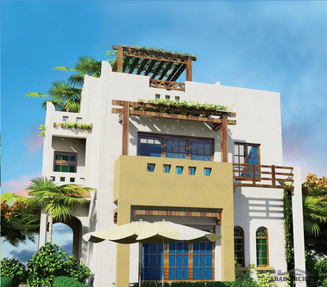 مخطط فيلا 250 متر emirates heights