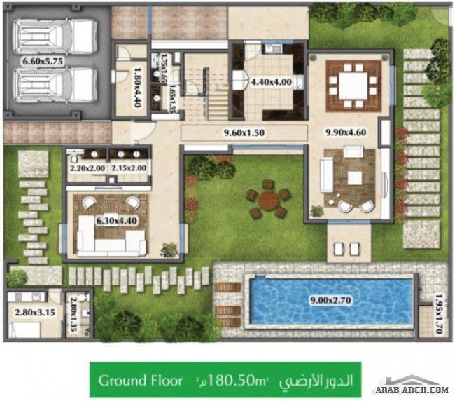 الرابية - مخطط الفلل المنفصلة TheDetached Villas