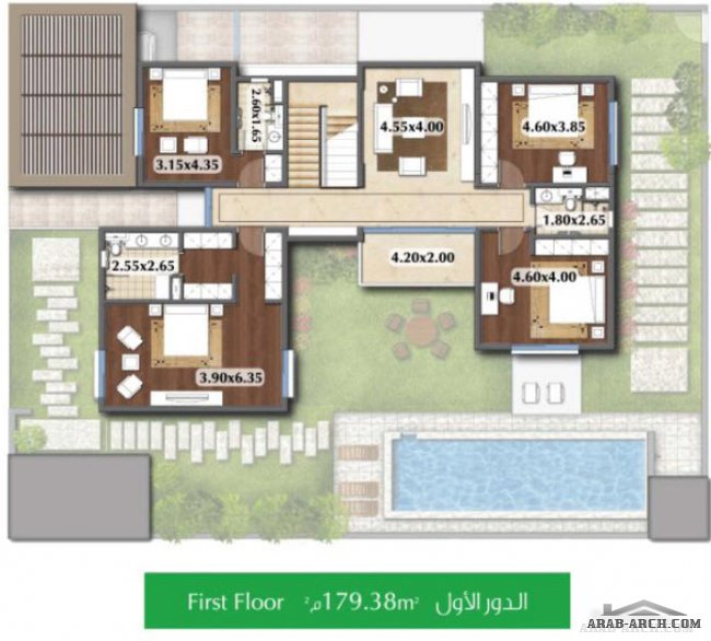 الرابية - مخطط الفلل المنفصلة TheDetached Villas