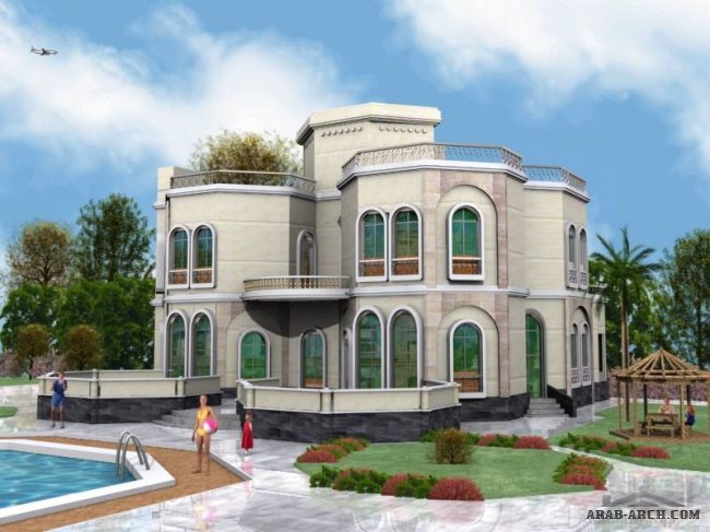 مخطط فلل الطراز الكلاسيكى فى مروج النخيل-Classic Style Villas at Moroog Elnakhie