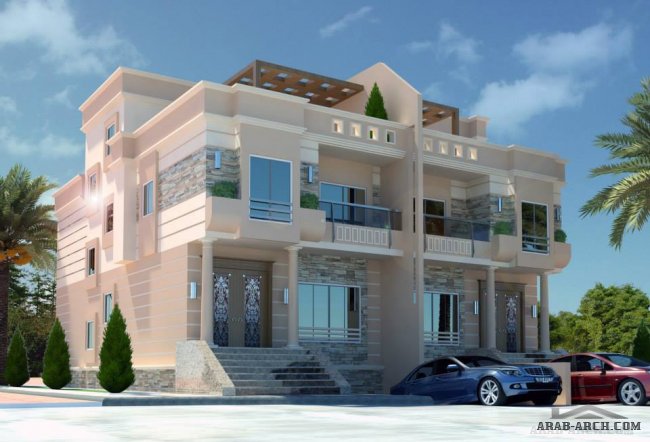 Twin House + الخرائط 3D من سكن للتنمية العقارية