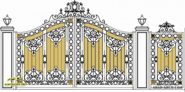 اروع مجموعه من الابواب الخارجية فورجيه (2) - موقع المهندس