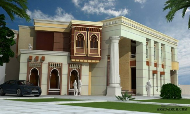 روائع التصميم الخارجى واجهات مميزة المصمم المعمارى المبدع Luai Jubori