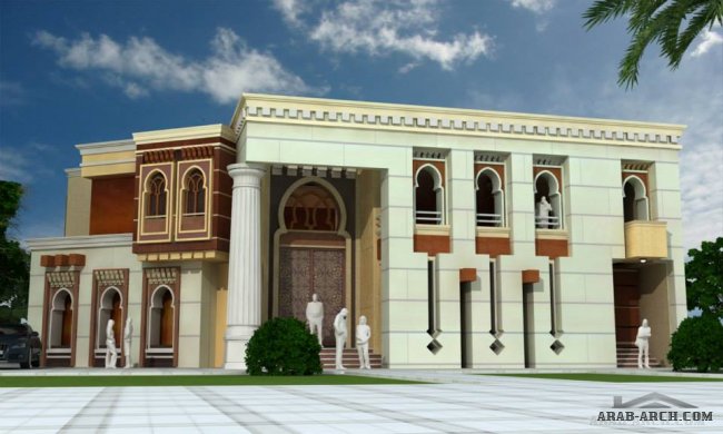 روائع التصميم الخارجى واجهات مميزة المصمم المعمارى المبدع Luai Jubori